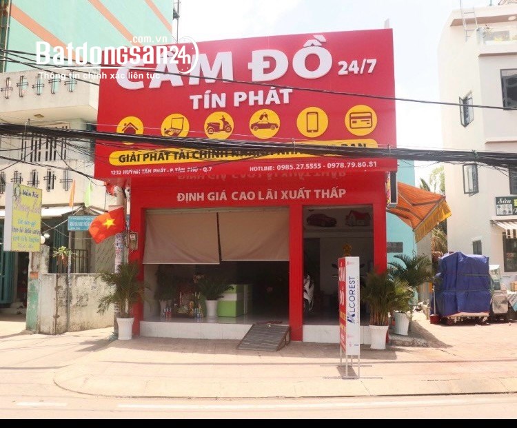 Bán nhà mặt phố Đường Huỳnh Tấn Phát, Phường Tân Phú, Quận 7