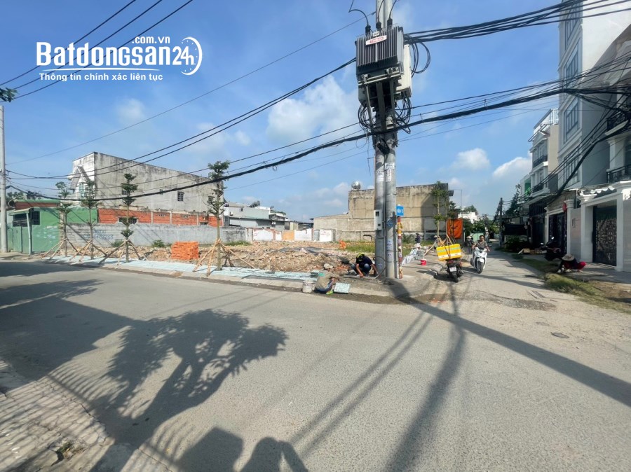 Bán đất mặt tiền đường số 10, KDC hiện hữu, hệ số SD cao, cách Quốc lộ 13 chỉ 99m