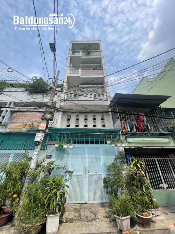  HẺM Ô TÔ 6M, PHAN CÁT TỰU, AN LẠC, BÌNH TÂN, 5 TẦNG ĐÚC, 48M2, 6.7 TỶ.
