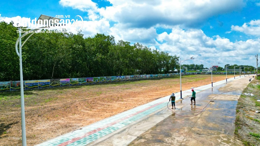 Cực sốc Chỉ 240 triệu sở hữu ngày nền đất MT đường nhựa 12m Ngay trừ văn thố bàu bàng