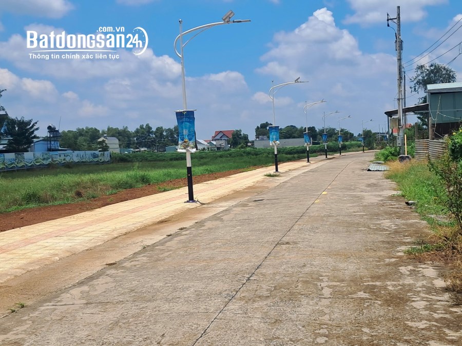 Cực sốc Chỉ 240 triệu sở hữu ngày nền đất MT đường nhựa 12m Ngay trừ văn thố bàu bàng