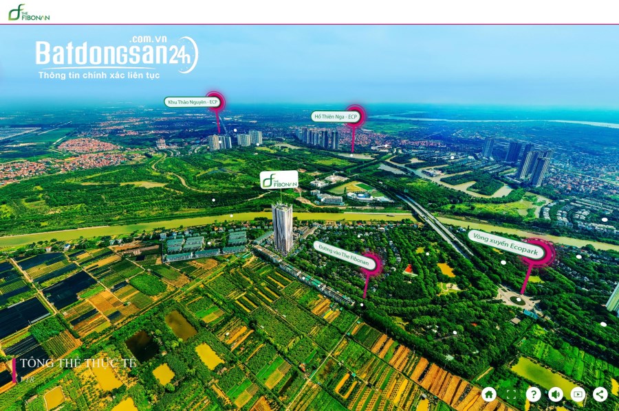Sẵn tài chính 900tr sở hữu ngay căn 3PN cao cấp tại The Fibonan Ecopark. HTLS 0% 24th