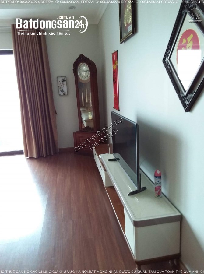(Chung Cư Goldmark City 136 Hồ Tùng Mậu) Cho Thuê Căn Hộ 4 Phòng Ngủ Full Nội Thất