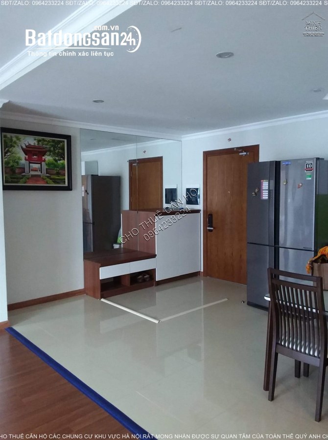 (Chung Cư Goldmark City 136 Hồ Tùng Mậu) Cho Thuê Căn Hộ 4 Phòng Ngủ Full Nội Thất