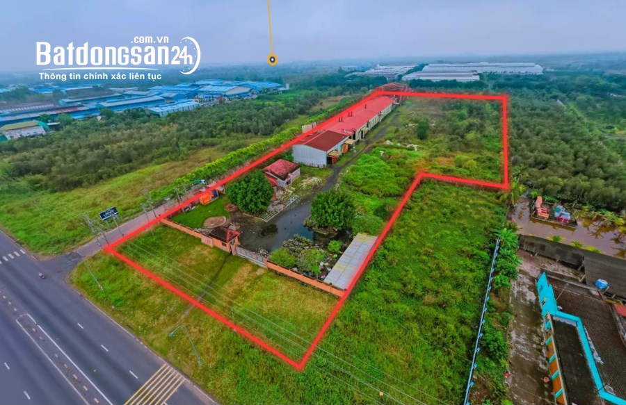 Bán đất Đường ĐT 824, Thị trấn Đức Hòa, Huyện Đức Hoà