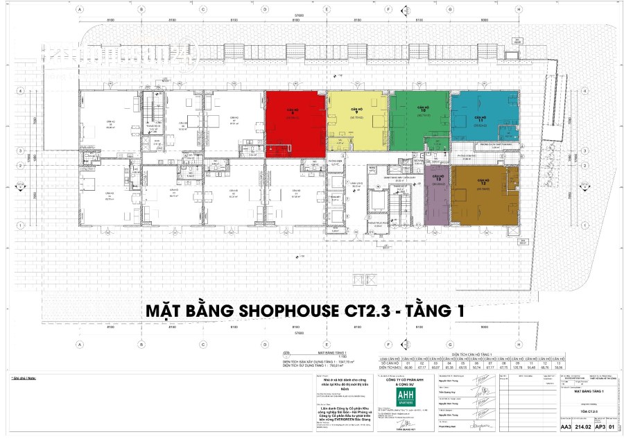 Bán duy nhất 1 căn Shophouse rẻ nhất khối Chân đế Chung Cư EVERGREEN Bắc Giang