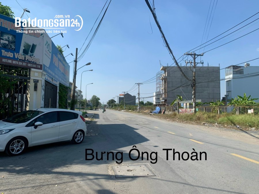 Bán đất Đường Bưng Ông Thoàn, Phường Phú Hữu, TP Thủ Đức 131m