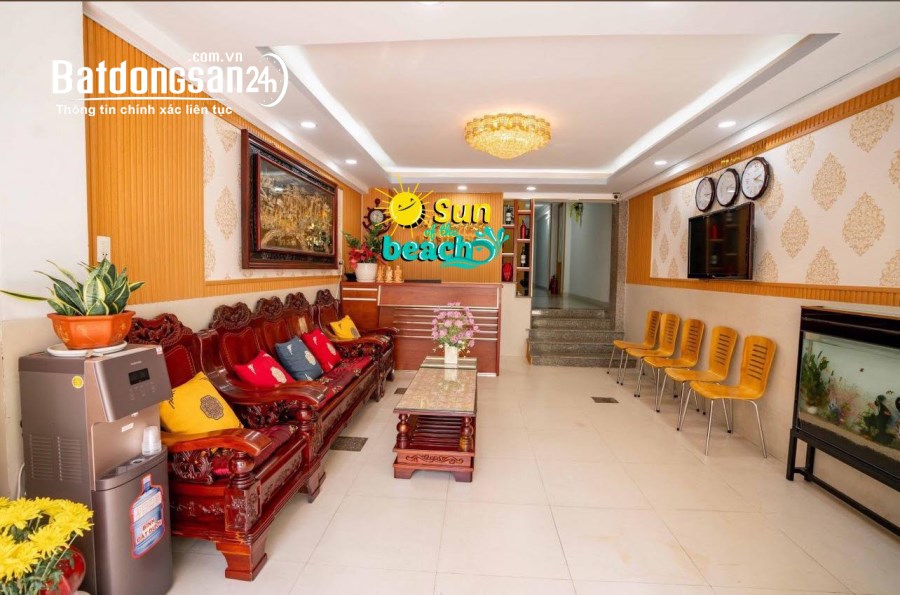 TL18 Bán khách sạn mặt tiền đường Mê Linh Tân Lập gần biển và chợ Xóm Mới