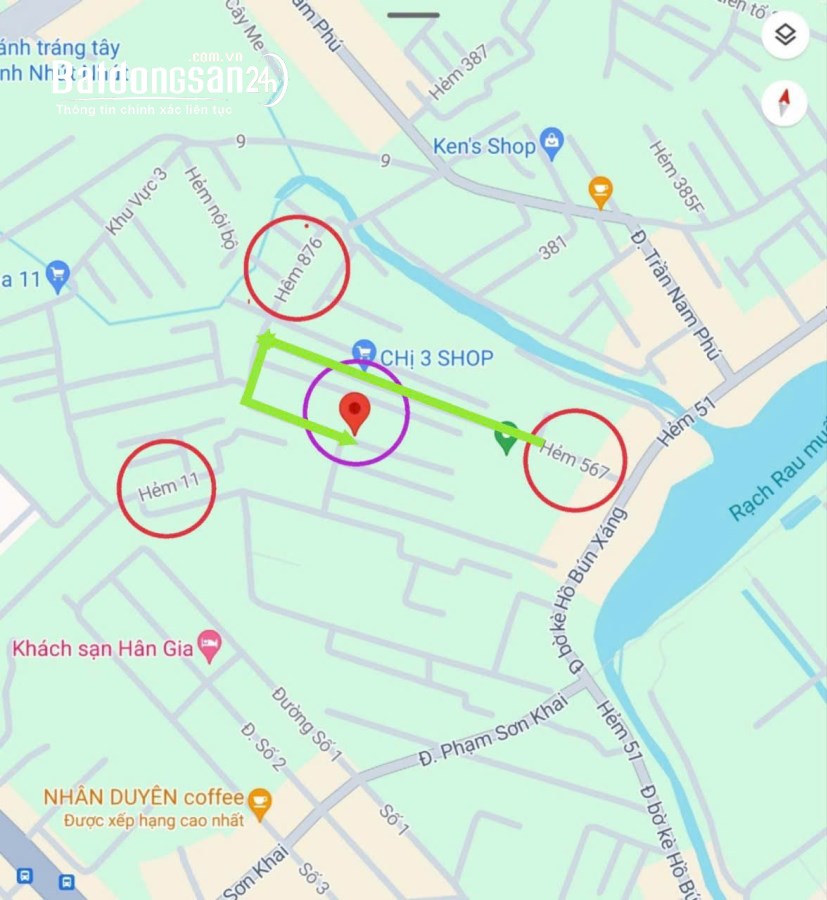 BÁN 02 CĂN NHÀ - THÍCH HỢP VỪA Ở VỪA CHO THUÊ - HẺM 567 HỒ BÚN XÁNG, NINH KỀU, CT