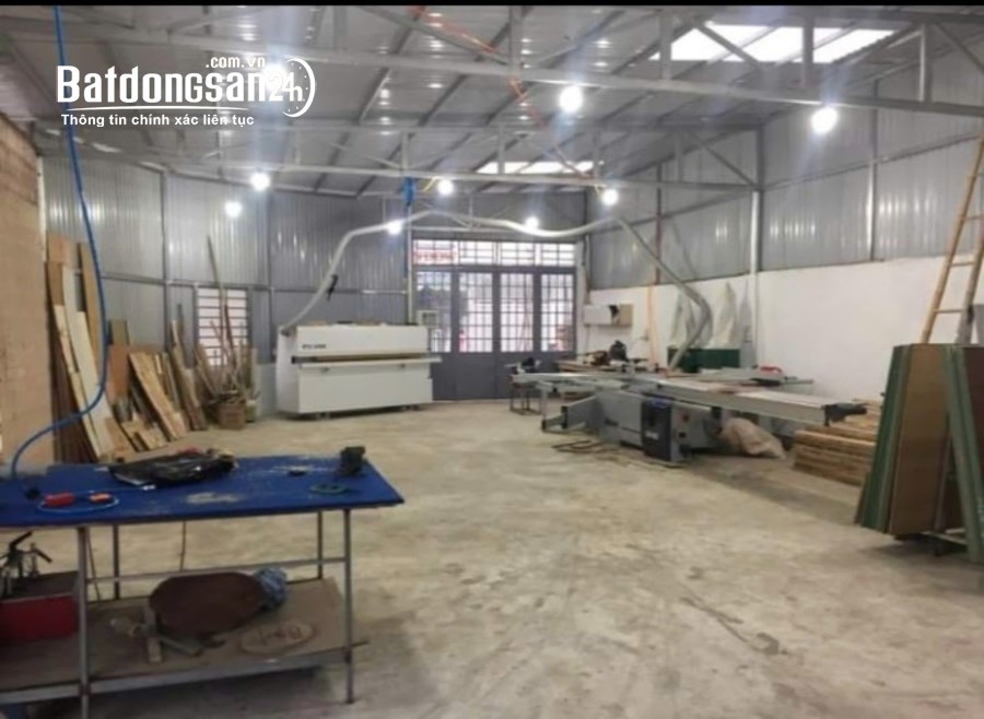 Cho thuê kho xưởng diện tích 600m² gần Hoàn Thị Loan, đầy đủ tiện ích