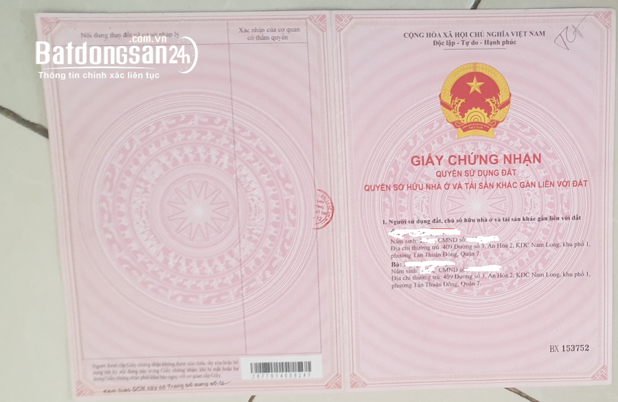 CHÍNH CHỦ bán nhà gấp, 1Trệt 1Lầu, giá mềm, Tân Chánh Hiệp 08, Quận 12, HCM