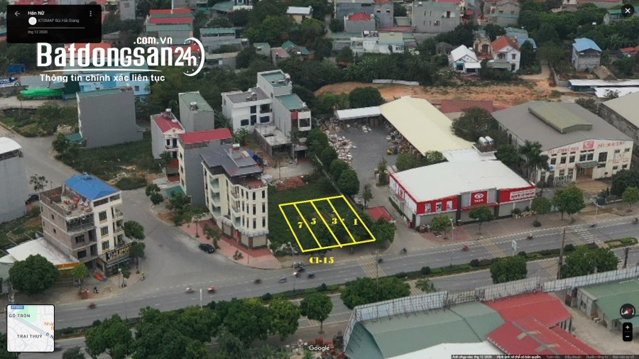 Bán đất Đường Nguyễn Tất Thành, Phường Khai Quang, Tp Vĩnh Yên