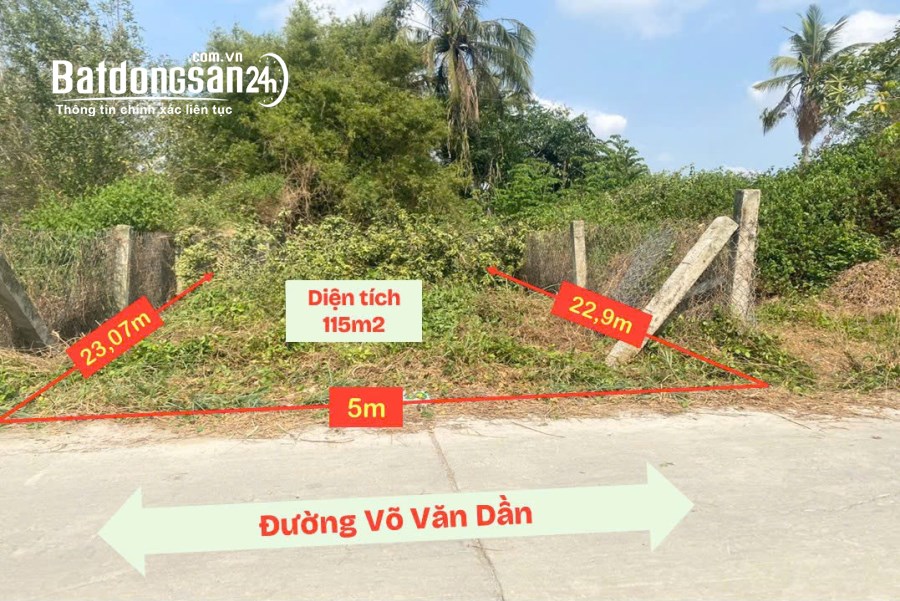Bán đất Đường Tỉnh lộ 833, Xã Tân Phước Tây, Huyện Tân Trụ