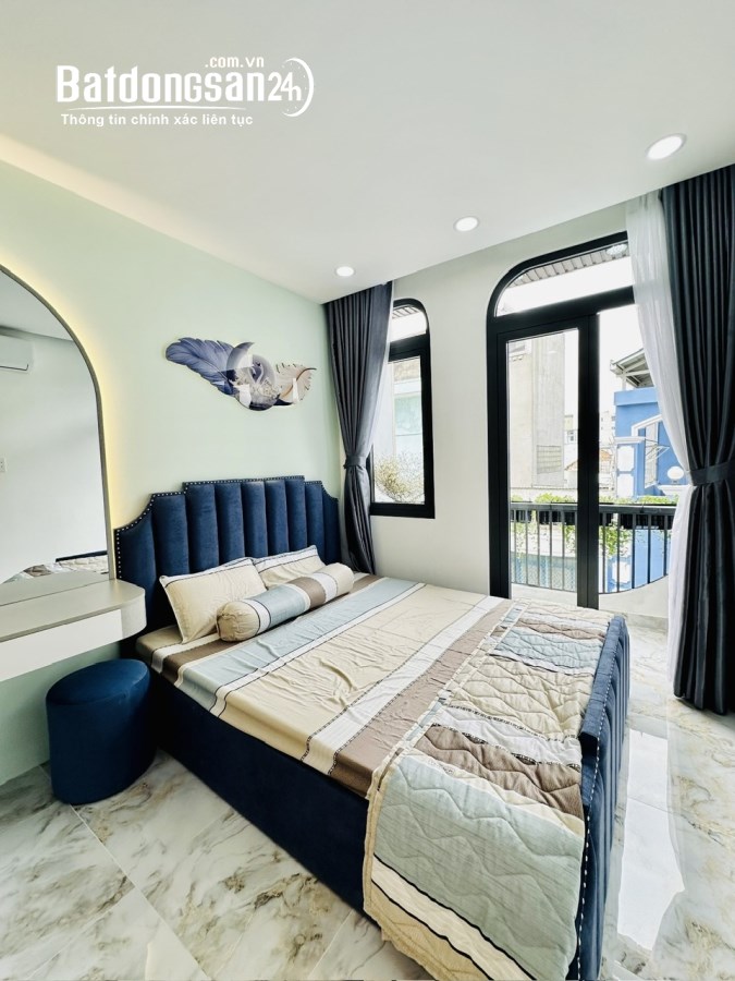 Nhà Hẻm Xe Hơi Nguyễn Du, Gò Vấp, 43m2, 3 Tầng, 4PN