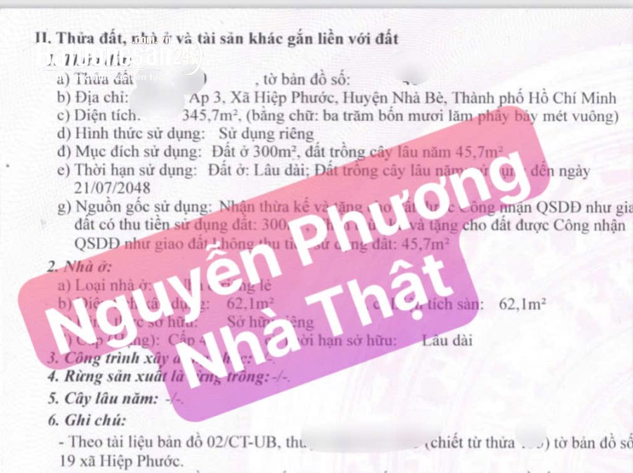 20tr/m2 thổ,nhà cấp4-19x20,hẻm 5m,view sông rất mát Nguyễn Văn Tạo,Nhà Bè