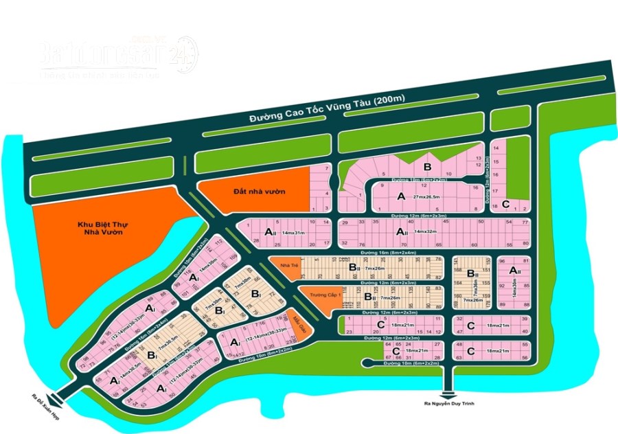 Bán đất nền phân lô KDC Đại học Bách khoa, Đường Đỗ Xuân Hợp, TP Thủ Đức (Quận 9)