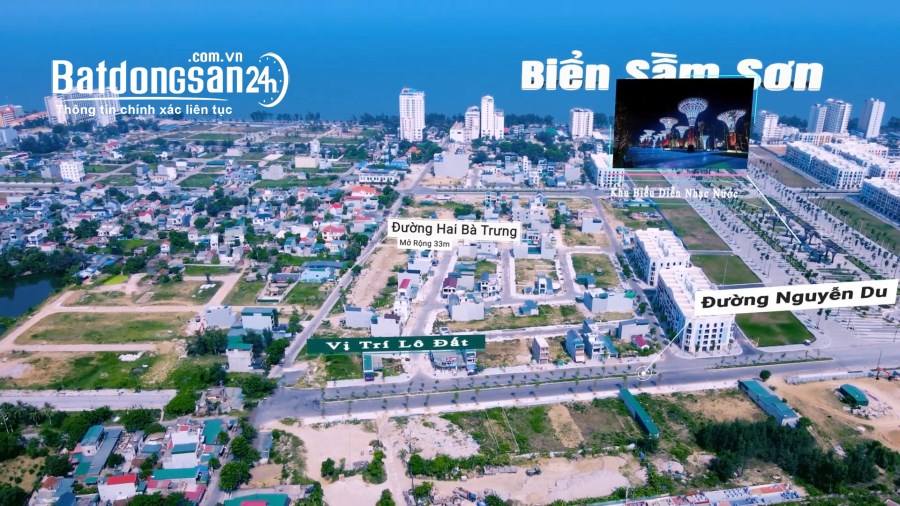 Bán đất Đường Thanh Niên, Phường Trung Sơn, TP Sầm Sơn