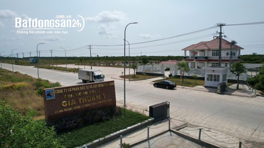 Bán đất khu công nghiêp gia thuận, Huyện Gò Công Đông