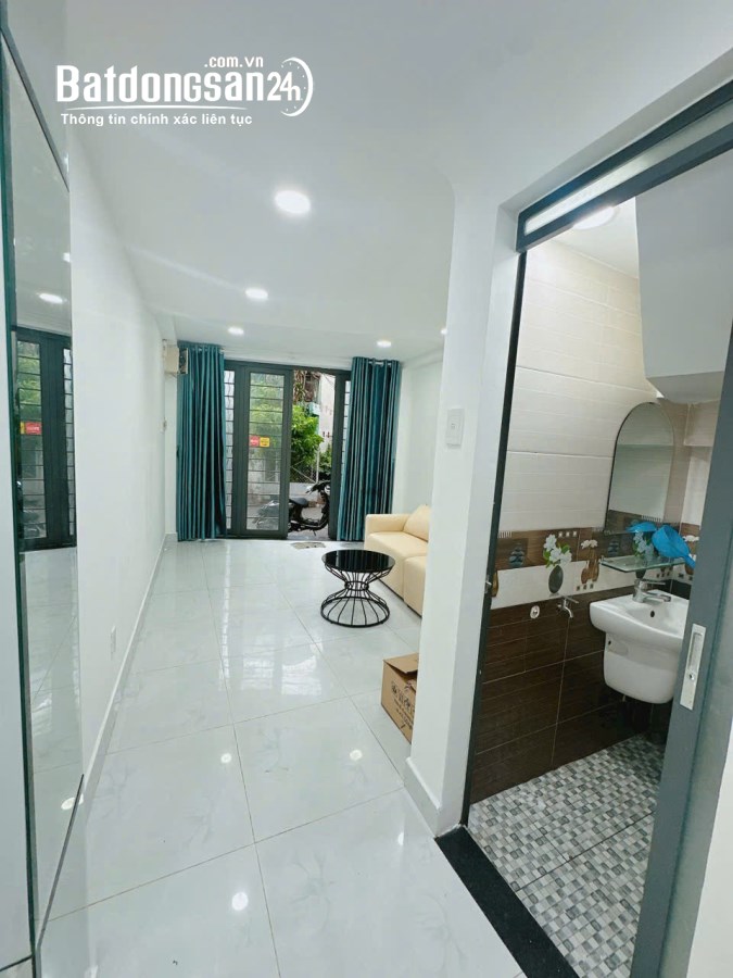 Bán căn nhà MẶT TIỀN 5T, Phan Tây Hồ, Phường 7, Phú Nhuận, chỉ 6,2 tỷ