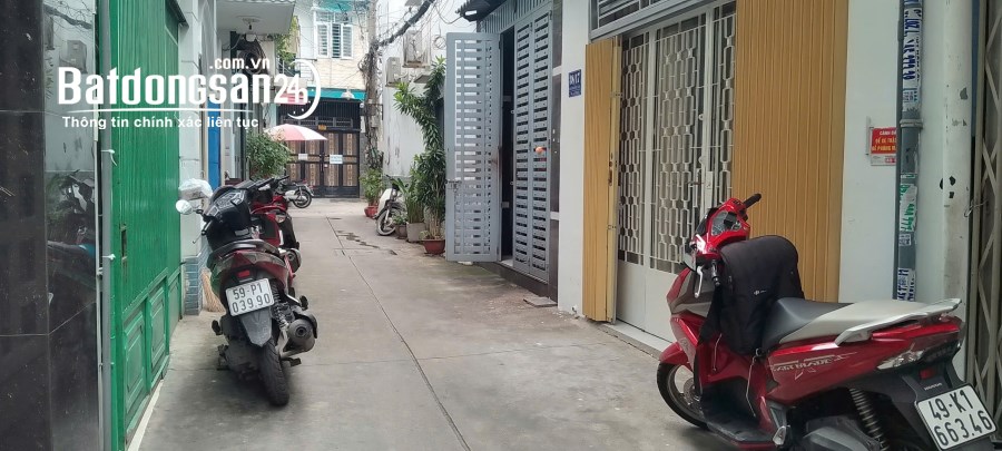 Nhà 2 lầu 83m2, hẻm rộng ngay chợ, công viên, Nguyễn Sỹ Sách, 4tỷ..