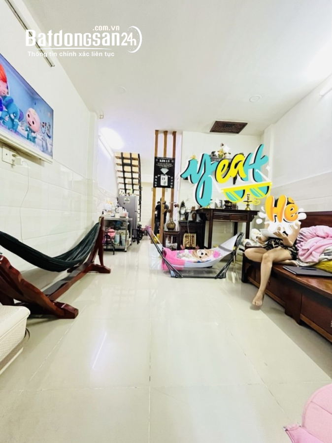 HẺM 3 GÁC THÔNG,  HẬU GIANG, F12,  Q6, 02 TẦNG MỚI ĐẸP, 32M2,  3.5 TỶ