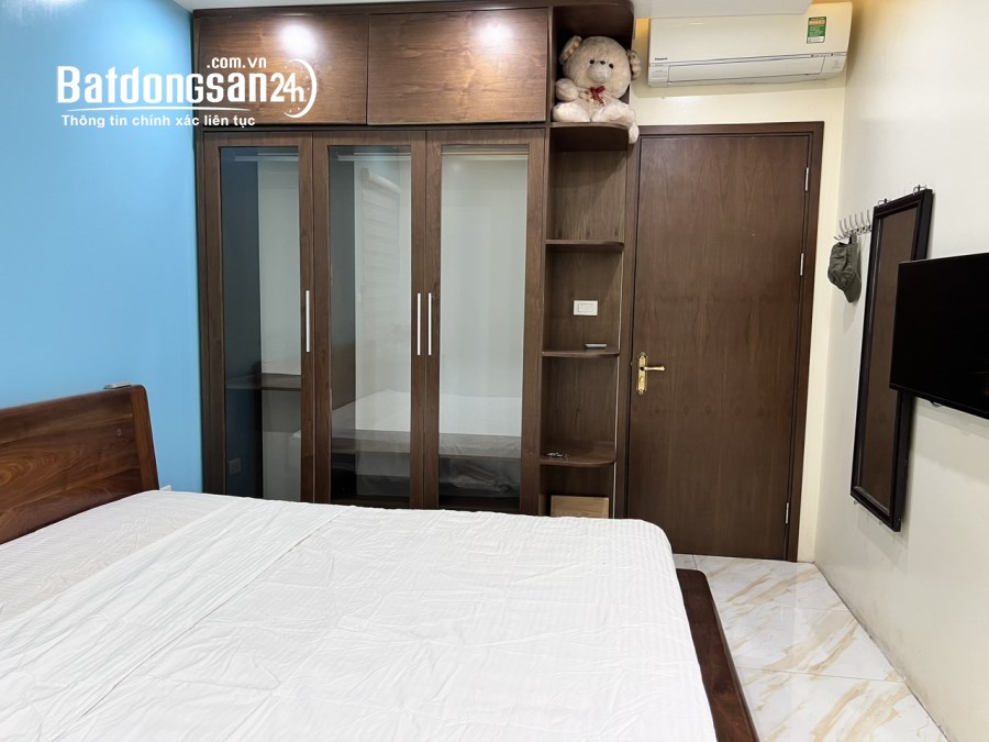 cho thuê chung cư 283 khương trung, 90m, 3 phòng ngủ, đủ đồ 15 triệu
