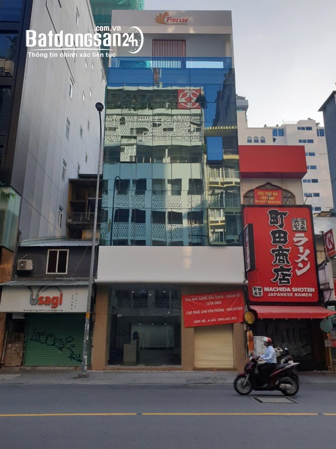 Cho thuê nhà mặt phố Đường Hai Bà Trưng, Phường Bến Nghé, Quận 1