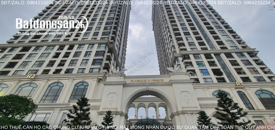 (Chung Cư Sunshine Riverside Phú Thượng Tây Hồ) Cho Thuê Căn 2 Ngủ Diện Tích Rộng Nội