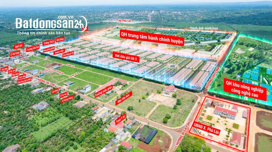 Bán đất nền KDC Phú Lộc giá hấp dẫn chỉ 6xx triệu 