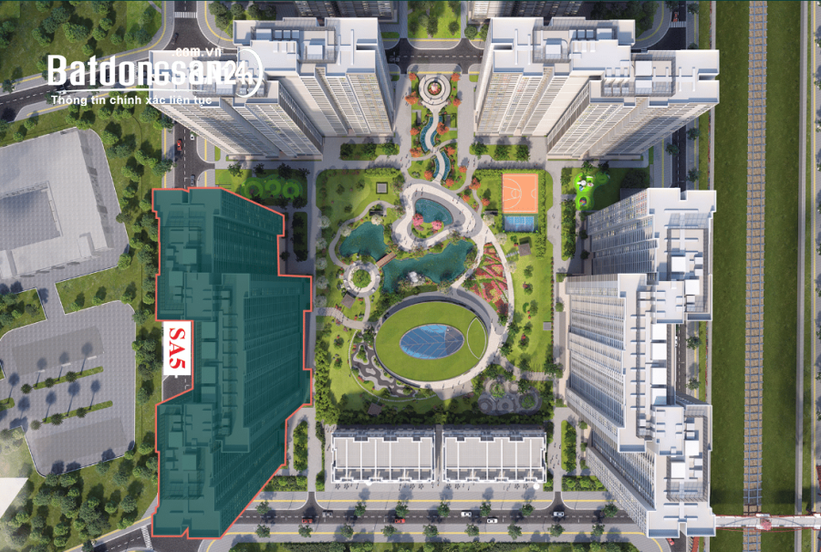 Chủ nhà nhờ bán căn 2PN mới toanh bên SA5 Vinhomes Smart City với giá 3,8 tỷ bao phí