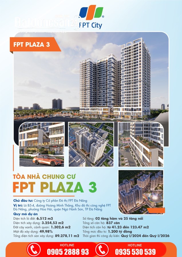 3 Lý do nên mua Toà Căn hộ FPT Plaza 3 tại Khu đô thị FPT City Đà Nẵng