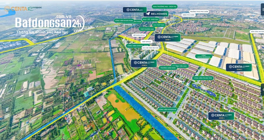 Bán gấp Shophouse 120m2 trục 26m Centa City Vsip giá tốt nhất thị trường