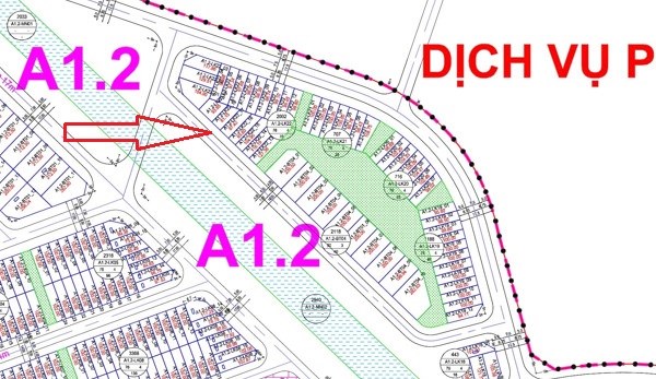 Cần bán lô đất A1.2 LK22 ô 1x đường 17m mặt kênh giá đầu tư tại KDT Thanh Hà Cienco 5