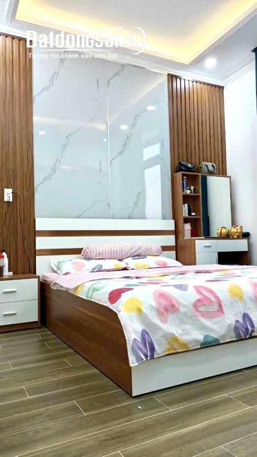 QUẬN 12, TÂN CHÁNH HIỆP, NHÀ 70M2 4 TẦNG HẺM XE HƠI, THÔNG, CHỈ NHỈNH 5 TỶ 