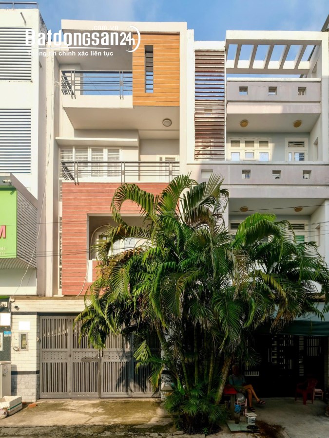 Nhà 4 Tầng, CN 100m2, Đường 12m Khu Phân Lô Bình Lợi , Bình Thạnh