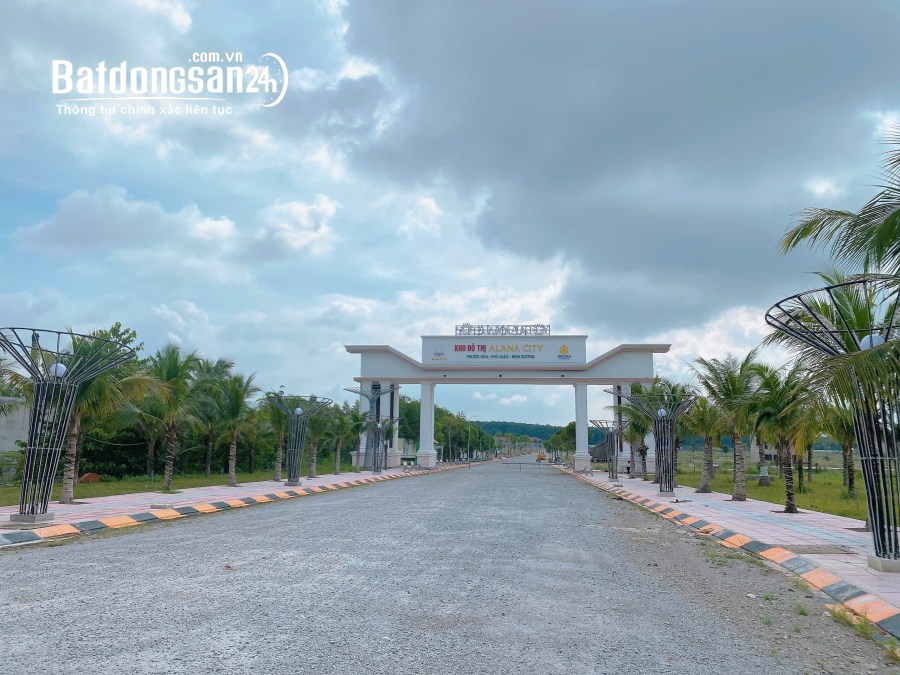 Cọc 30 triệu chọn vị trí lô đẹp nhất dự án ALANA CITY Phước Hòa , Phú Giáo, 