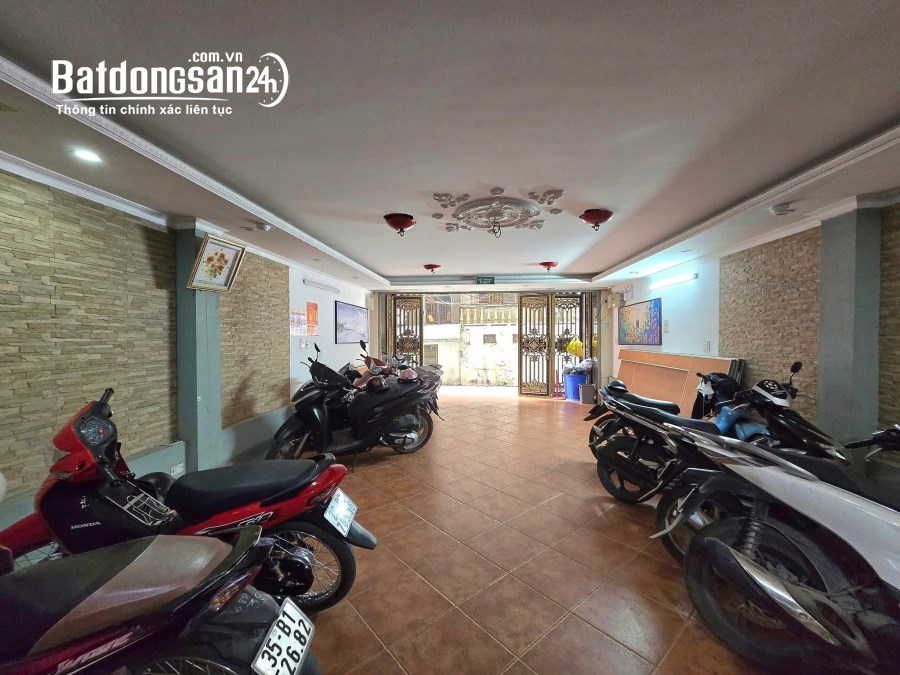 Bán nhà CCMN Chùa Láng, 102 m2, 7T, thang máy, MT rộng, sổ vuông, Dòng tiền. 34,7 tỷ