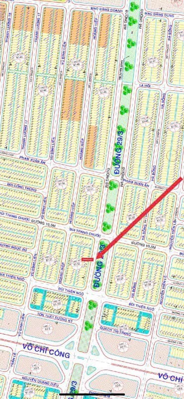 Bán đất Đường 29/3, Phường Hòa Xuân, Quận Cẩm Lệ