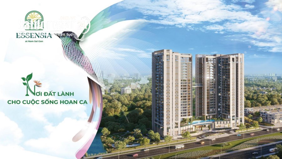 CĂN HỘ ESSENSIA SKY NGUYỄN HỮU THỌ NHÀ BÈ, 2PN - 3PN, VAY 70% 