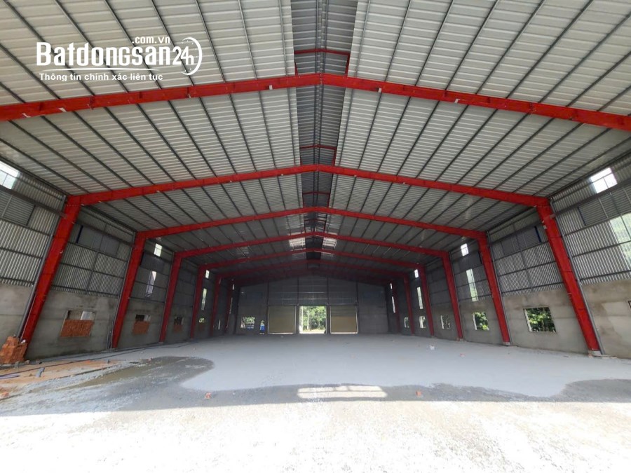 Cho Thuê 1.500m2 Kho Xưởng Mới 100% Khu Vực Bến Cát Bình Dương Giá 120tr