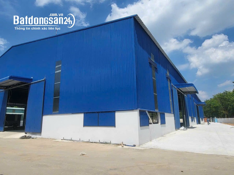 Cho Thuê 1.500m2 Kho Xưởng Mới 100% Khu Vực Bến Cát Bình Dương Giá 120tr