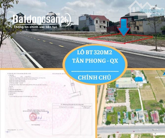Bán đất Đường Quốc Lộ 1A, Xã Quảng Tân, Huyện Quảng Xương