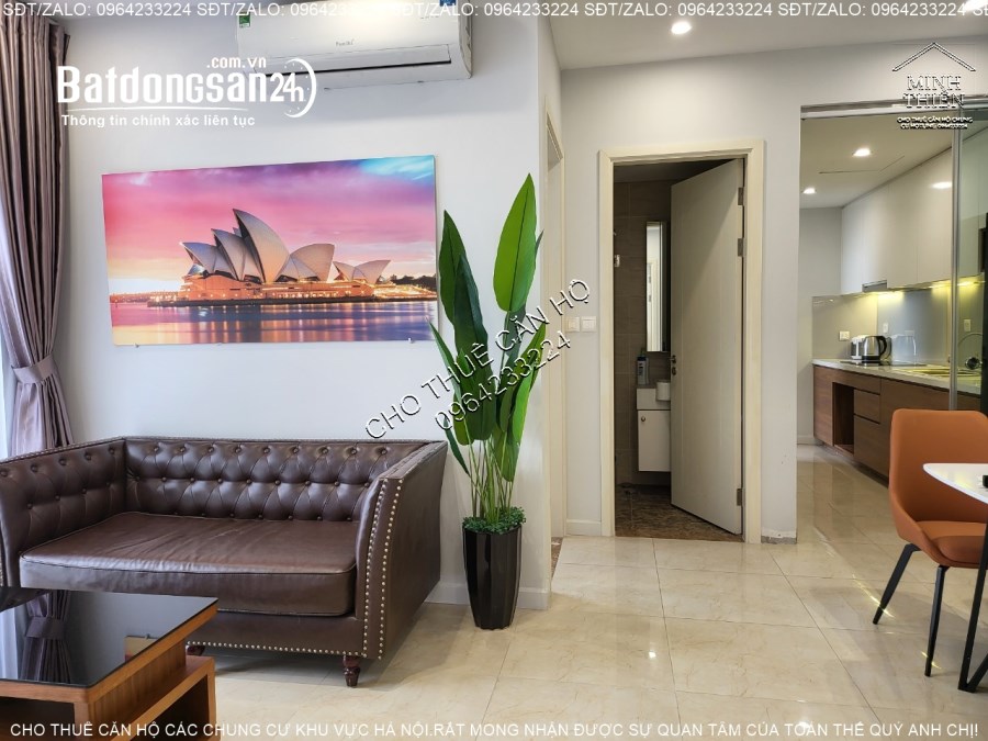 ( Chung cư Vinhomes D’capitale Trần duy hưng) cho thuê căn 2 ngủ full nội thất cao cấ