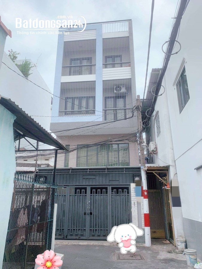 Bán nhà xe hơi ngủ nhà 52m2-5tang Cống Lở P15 Tân Bình - giáp sân bay - 6 tỷ nhỉnh 