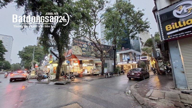 Nhà Trần Quốc Hoàn, Cầu Giấy. 75m2, 4 tầng, MT 5m, 9PN, giá 23 tỷ  NGÕ TO HƠN PHỐ 