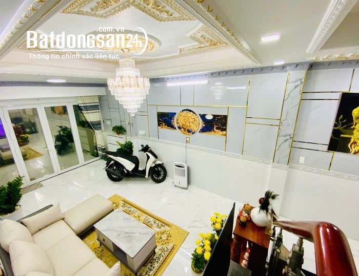 BÁN NHÀ ĐẸP FULL NỘI THẤT 3 TẦNG - 4PN - ĐƯỜNG NHỰA 8M ĐÀO TÔNG NGUYÊN, NHÀ BÈ