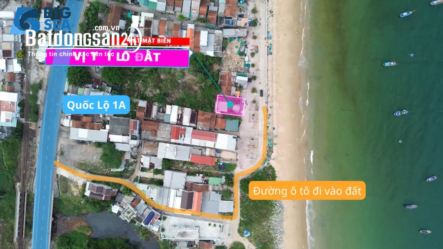 Bán đất Đường Quốc Lộ 1A, Xã Đại Lãnh, Huyện Vạn Ninh