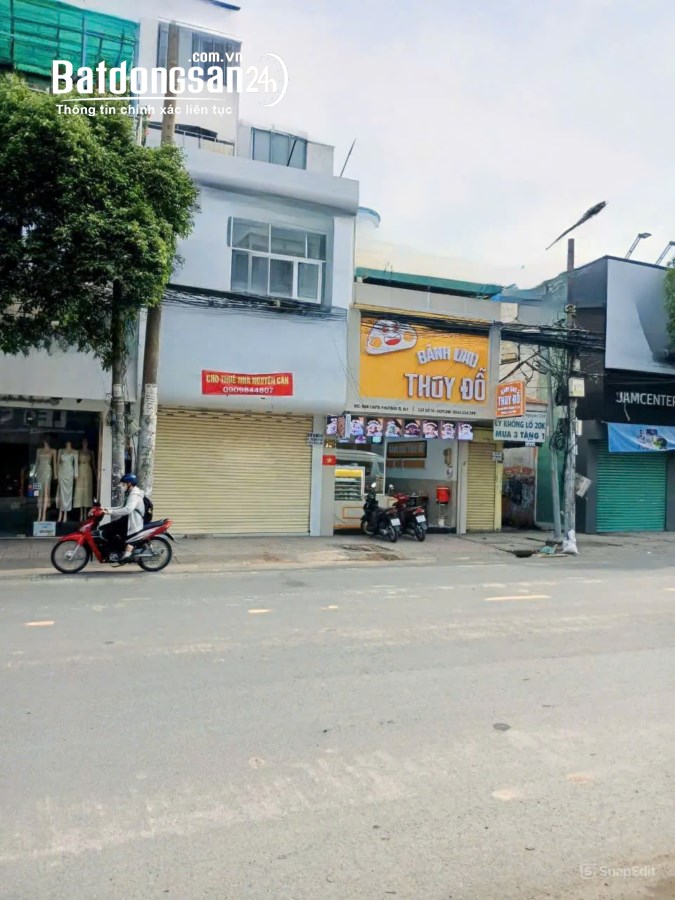 CHO THUÊ NHÀ NGUYÊN CĂN MẶT TIỀN 510 CMT8, PHƯỜNG 11, QUẬN 3, TPHCM