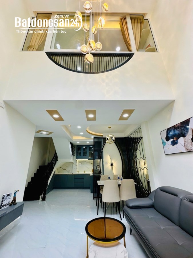 Nhà mới Huỳnh Văn Bánh, Phú Nhuận - 4 tầng x 29m2 - Nở hậu - Full NT - Gần MT 