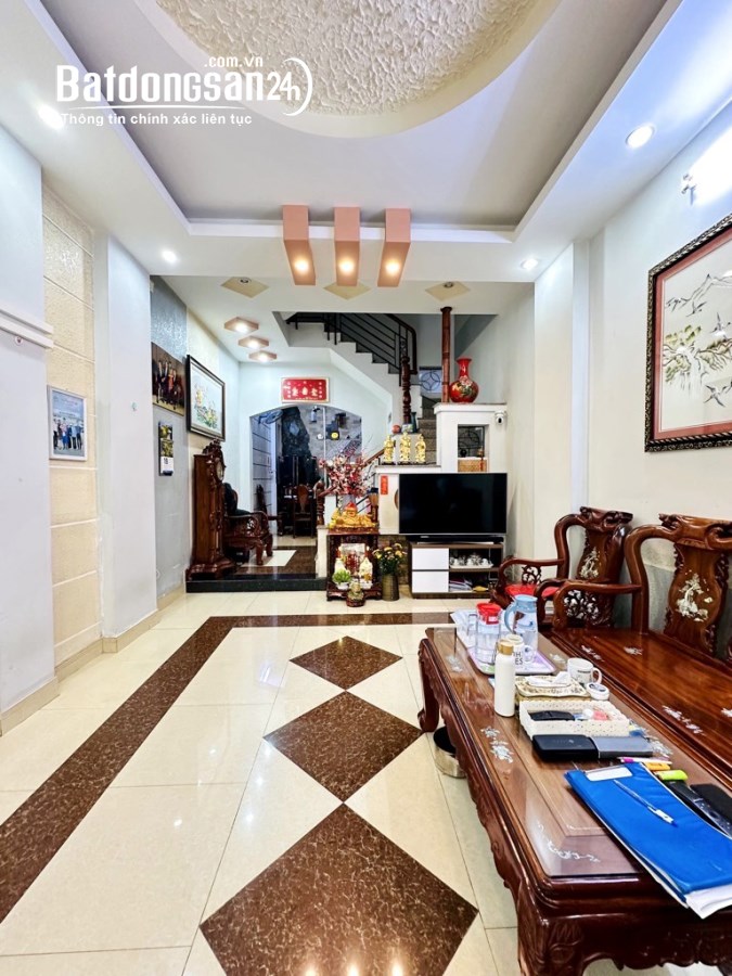 Nhà Đẹp Bình Thạnh- 4 Tầng - 55m2 - Hẽm Xe Tải